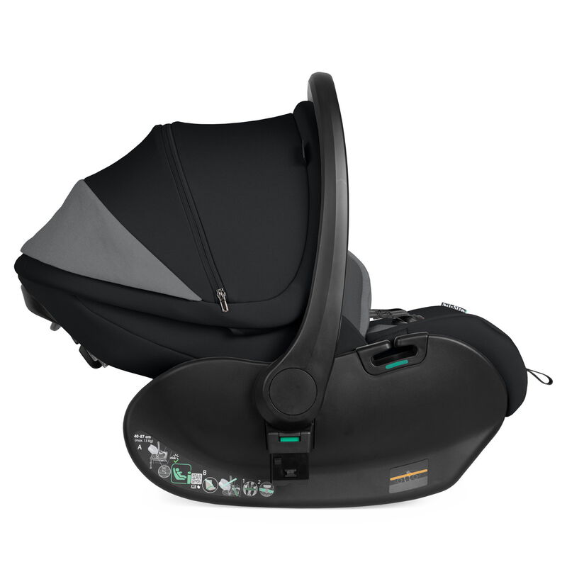 First-Seat Recline I-Size Car Seat Black Satin image number 8